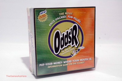 Odds'R Game - Eagle Games 2002 Brand New