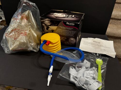 Pilates Crystal Edge Ball w. Accessories in Box (works good) Exercise Ball/yoga