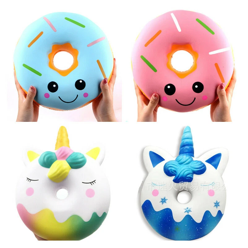 Jumbo Unicorn Donut Squishy