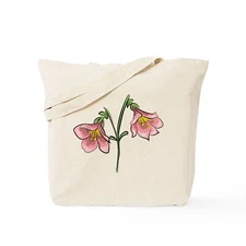 CafePress Linnea Flower Natural Canvas Tote Bag, Cloth Shopping Bag (1694107665)