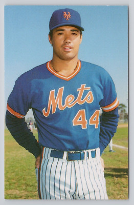 Postcard Ron Darling Pitcher Mets TCMA 1985