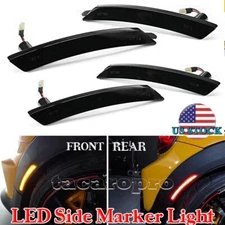 4x For Mini Cooper R55 R56 R57 R58 R59 R60 LED Side Marker Light Front Rear Set