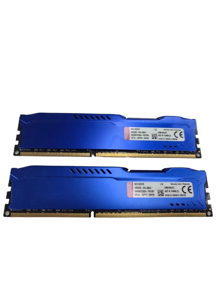 LOT OF 2 HYPERX FURY HX313C9F/8 1.5V - Image 2 of 4