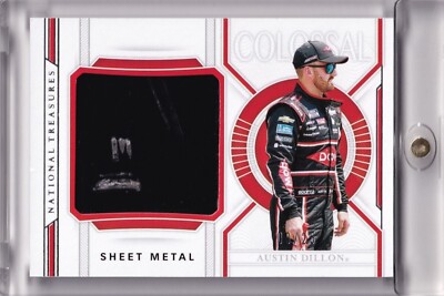 2021 Panini - C-AD Austin Dillon - RCR - National Treasures - Patch /25