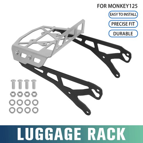 FRONT UPPER HEADLIGHT LUGGAGE CARGO CARRY RACK For Honda Monkey 125 DAX125 18-23 - Picture 1 of 10