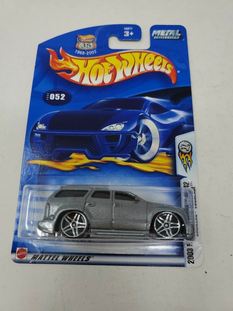 2003 First Editions HOT WHEELS CADILLAC ESCALADE #052 | eBay