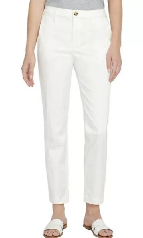 Nautica Womens Stretch Ankle Pants Comfort Fit Casual Style  
