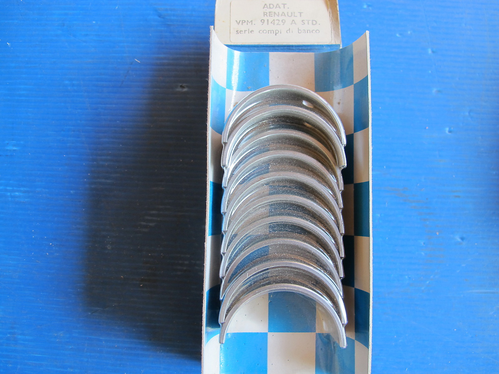 Coussinets de vilebrequin Renault R4 R5 R6 Rodéo R8 R10 R12 R15 paliers moteur