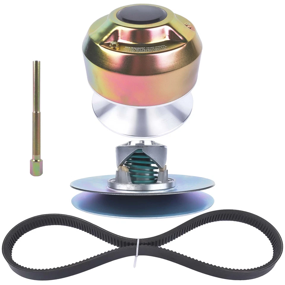 Primary & Secondary Drive Clutch w/Belt & Puller for John Deere 4X2 1200A Bunker - image 2 of 4