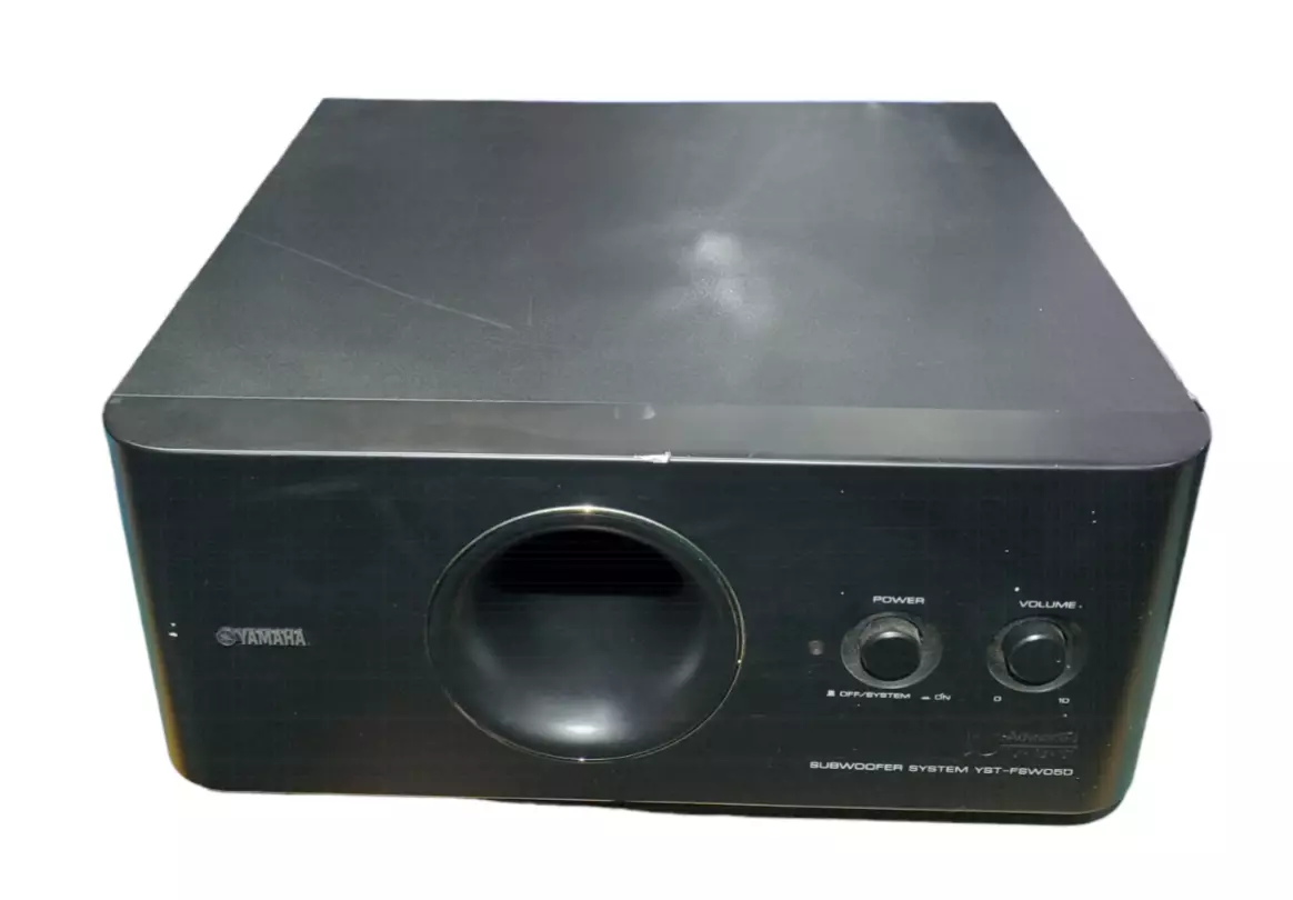 Yamaha YST-FSW050 120V 40-Watt Powered Subwoofer Speaker System