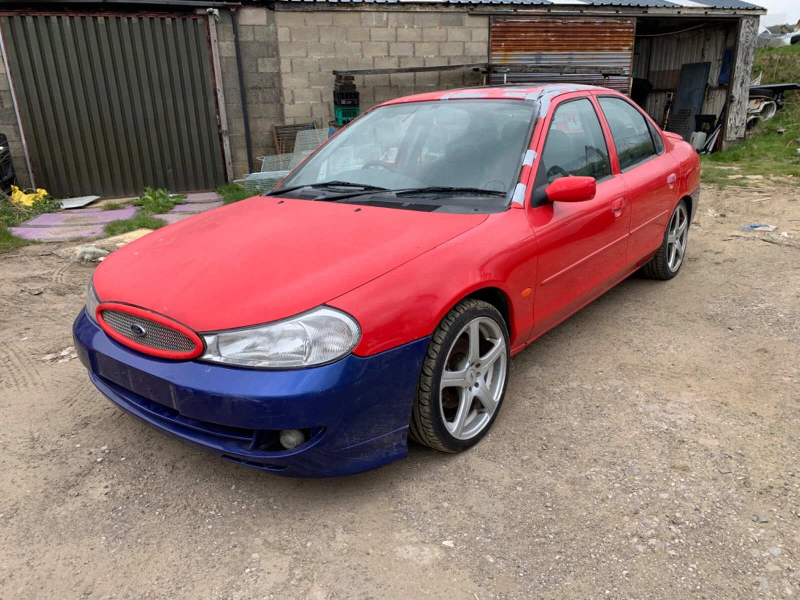 1998 Ford Mondeo St24 saloon mk2 2.5 v6 manual radiant red classic ford - Picture 6 of 10