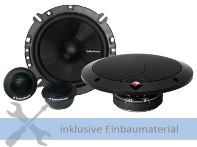 Rockford Fosgate Prime R165-S 160W 165mm 2 Wege Kompo für Toyota Corolla Verso