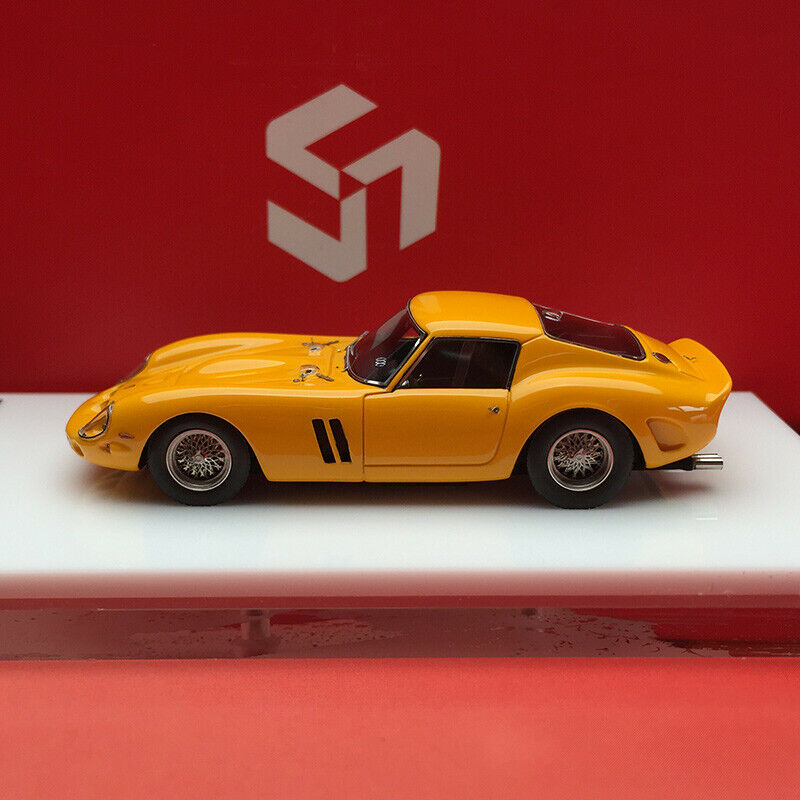 MY64 Maßstab 1:64 Ferrari 250 GTO Gelb 1962 Resin Car Model