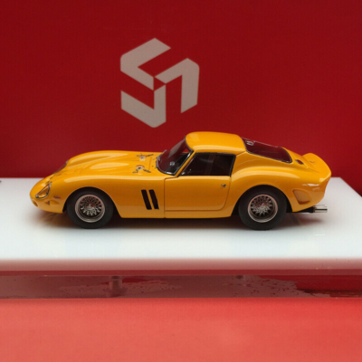 MY64 Maßstab 1:64 Ferrari 250 GTO Gelb 1962 Resin Car Model