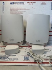 NETGEAR Orbi RBR750 Tri-band Mesh WiFi 6 Router and RBS750 Satellite