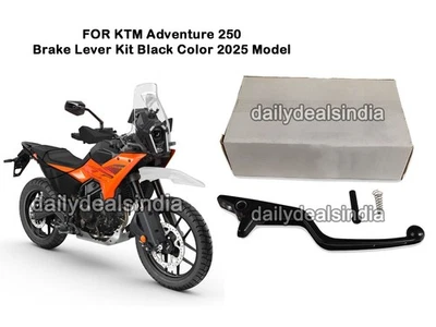 Pour KTM Adventure 250 Kit De Leviers De Frein Couleur Noire Modèle 2025 - Photo 1/4