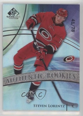 2020-21 SP Game Used Authentic Rookies 41/78 Steven Lorentz #179 Rookie RC av1