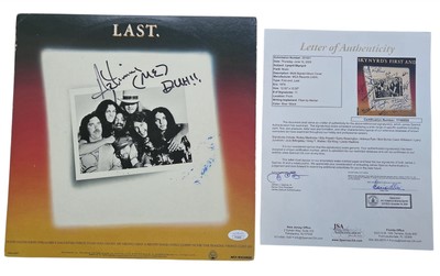 Lynyrd Skynyrd Gary Rossington Signed Autographed First And Last