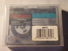 Verbatim QIC-120MB Data Cartridge Tape • Factory Sealed • Vintage Backup Media