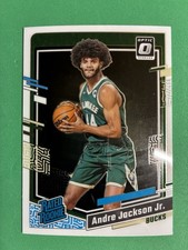 2023-24 Panini Optic - Rated Rookie Andre Jackson #249 (RC) Free Ship/Toploader