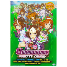 Uma Musume: Pretty Derby S1-3  Cinderella Gray 1-52 End Anime DVD Movie SP