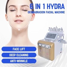 6 in 1 Water Dermabrasion Hydra Deep Cleansing Hydro Dermabrasion Facial Machine