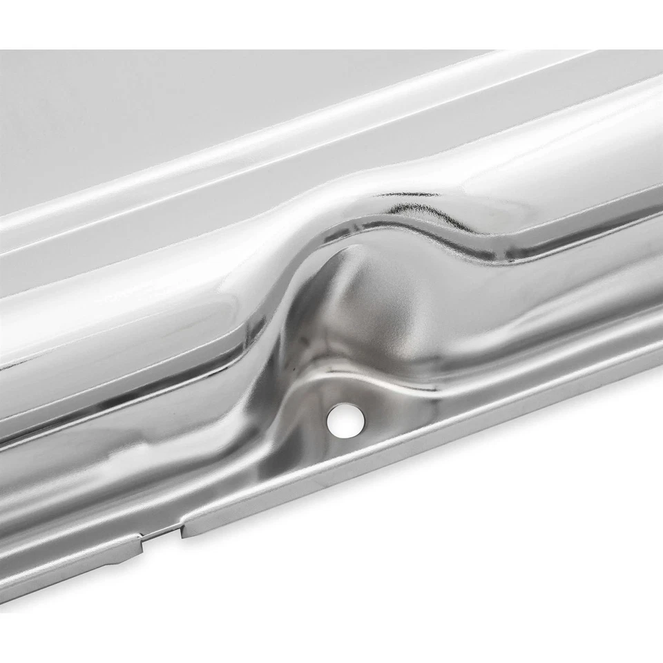 Mr Gasket 9830CMRG Valve Covers, 1968-79 AMC Fits Jeep Fits V8, Chrome Foto 4 de 4