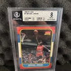 1986 Fleer Michael Jordan #57 Rookie BGS 8 Chicago Bulls