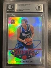 DIRK NOWITZKI Signed Authentic Autograph MAVERICKS 2012-13 Panini Auto BGS Slab