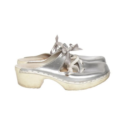 A. Nordin, Clogs, Größe: 37, Silber, Damen #ETf