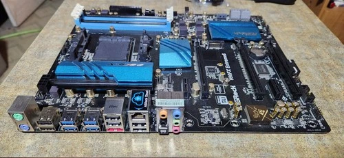 ASROCK 990 FX EXTREME 6 TRIPPLE CROSS FIRE X SLI MAIN BOARD AM3 + M.2 NVME OC PC