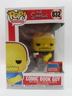 COMIC BOOK GUY Funko Pop! 2020 The Simpsons 832 Hot Topic Exclusive Vaulted NIB