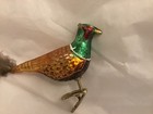 Old World Christmas Glass Blown Clip-On Feather Ornament Bird Pheasant — photo 3