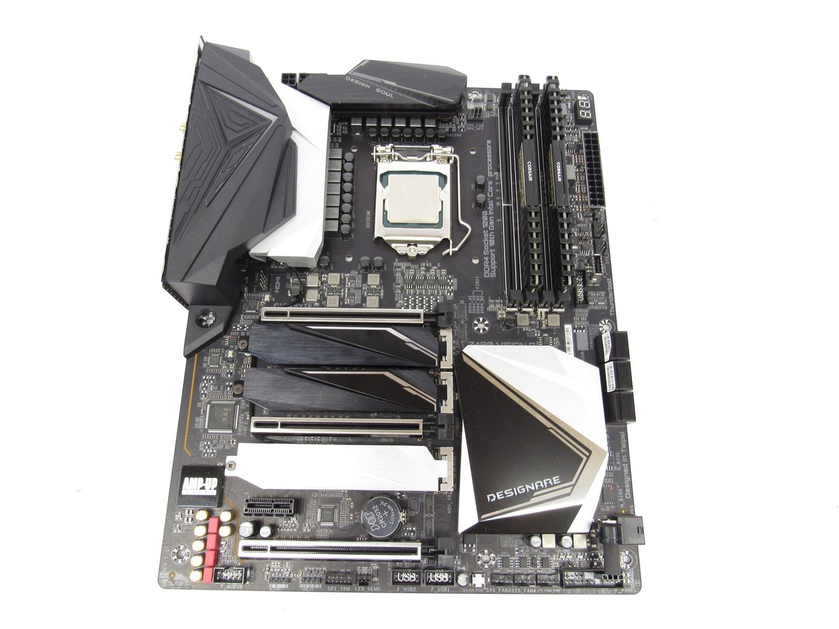 GIGABYTE Z490 VISION D マザーボード Gigabyte Z490 Vision D MotherBoard Intel i9-10900K 32GB DDR4