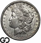 1886-O Morgan Silver Dollar Coin, Choice AU Better Date New Orleans Issue
