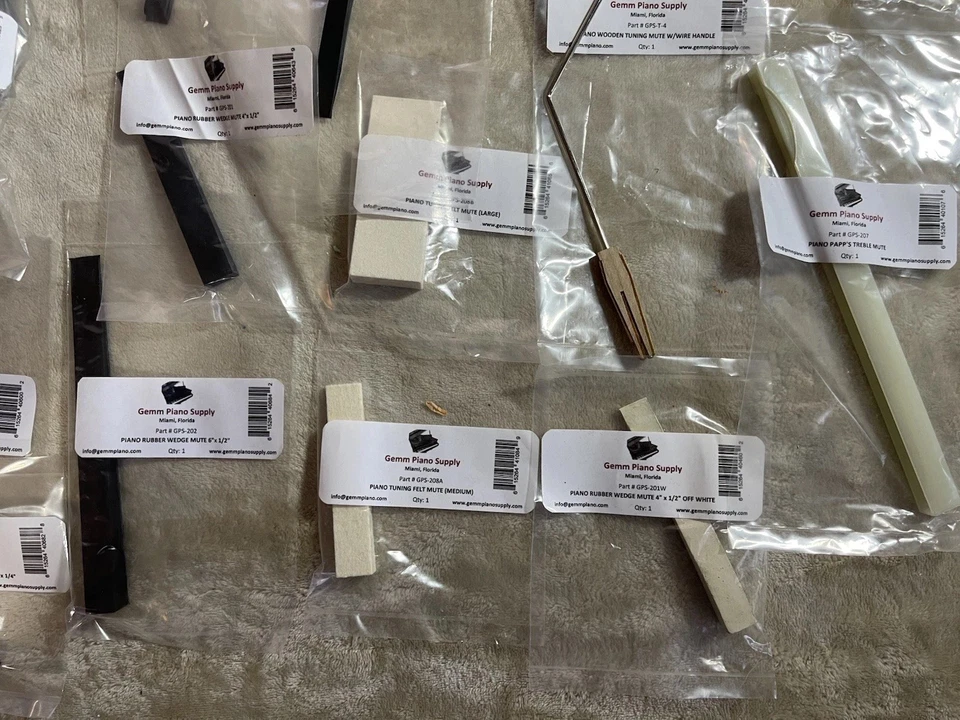 $1600+ meist neu Gemm Klavier Stimmzubehör Hebel Dämpfer Köpfe Spitzen Reparatur - Bild 4 von 4