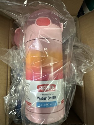 CASE OF 6 Thermos Funtainer 12oz Stainless Steel Kids Water Bottle