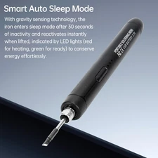 1-Cordless Soldering Iron Kit Portable Wood Burning Kit