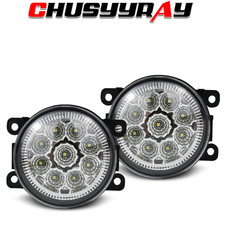 For 2008-2014 Ford Focus Pair Driving Lamps Fog Lights Clear Lens Pair