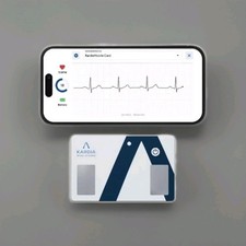 AliveCor - KardiaMobile Card Personal EKG - white