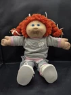 Vtg Cabbage Patch Kids Rare ColecoDoll Red Hair Blue Eyes 2 Dimples 1985 HM4