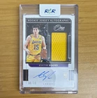 Panini 2021-22 One and One Austin Reaves RC + Anthony Davis Flawless Diamond