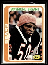 1978 Topps Waymond Bryant Chicago Bears #359