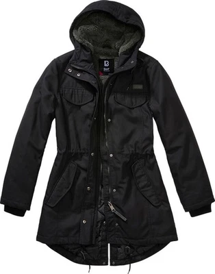 Brandit Women Jacke Ladies Marsh Lake Parka Black - Bild 1 von 4