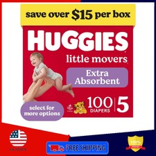 Huggies Little Movers Diapers Size 5 27 Lb 100 Count