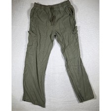 Social Standard by Sanctuary Cargo Pants Olive Green Drawstring Utility XXL
