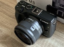 Canon EOS M3 24.2MP / EF-M 15-45 IS STM Kit / Hybrid CMOS AFIII - Digital Camera