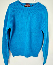 Chaps Ralph Lauren Vtg Sweater worsted wool 90s heavy knit tailored women's L