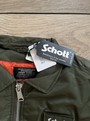Schott Bomberjacke Herren .Größe XL