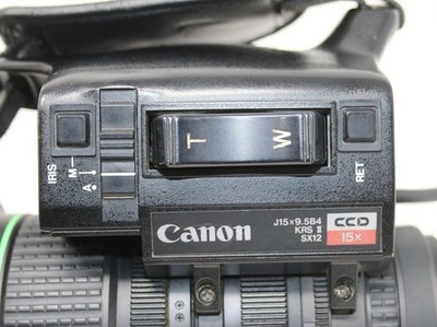 Canon J15x9.5B4 KRS II SX12 CCD 15X Macro Broadcast TV Zoom Lens